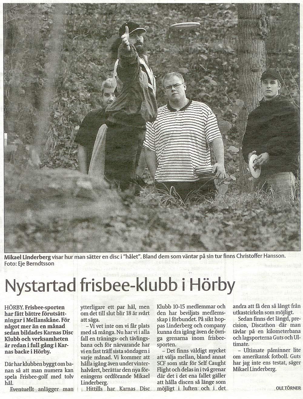 KarnasStart Artikel 5 Nov 2004